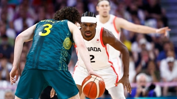 Canadians beat Australia to stay undefeated in Olympic men's basketball