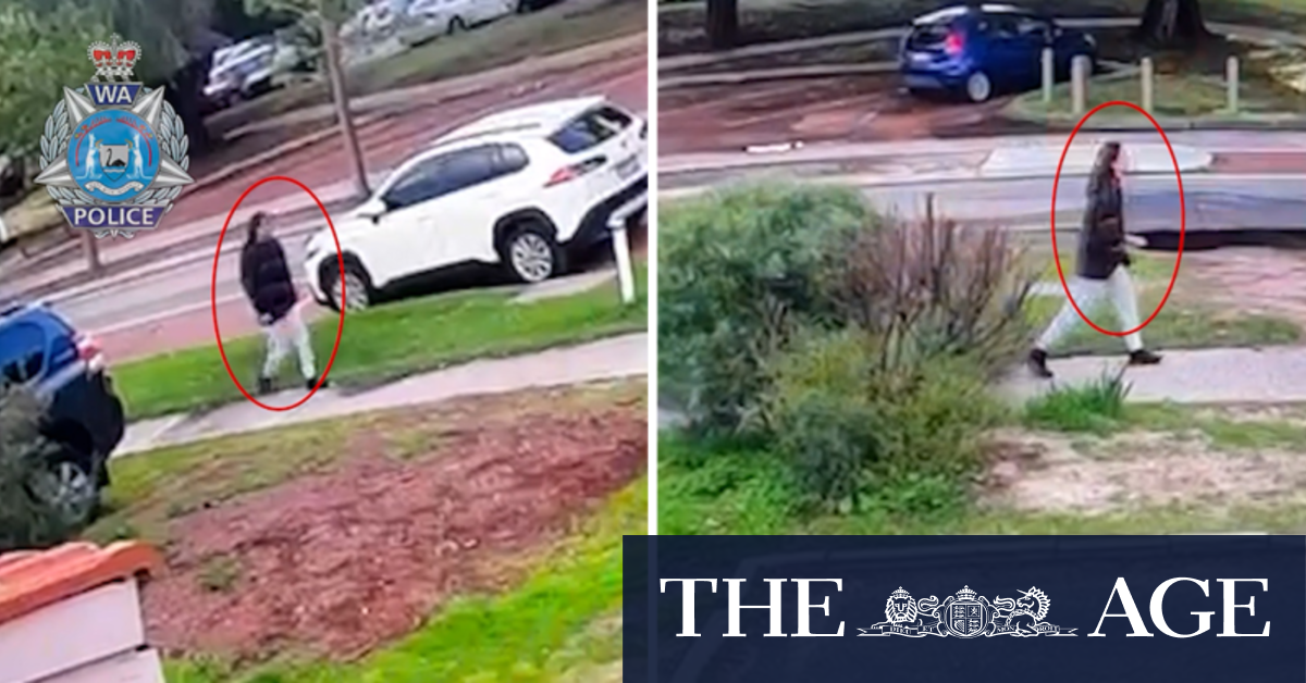CCTV shows last sighting of missing woman