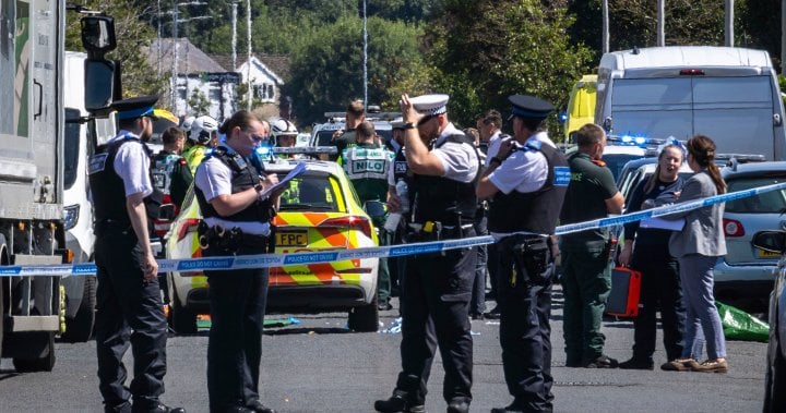Children among 8 stabbed in U.K.; suspect in custody