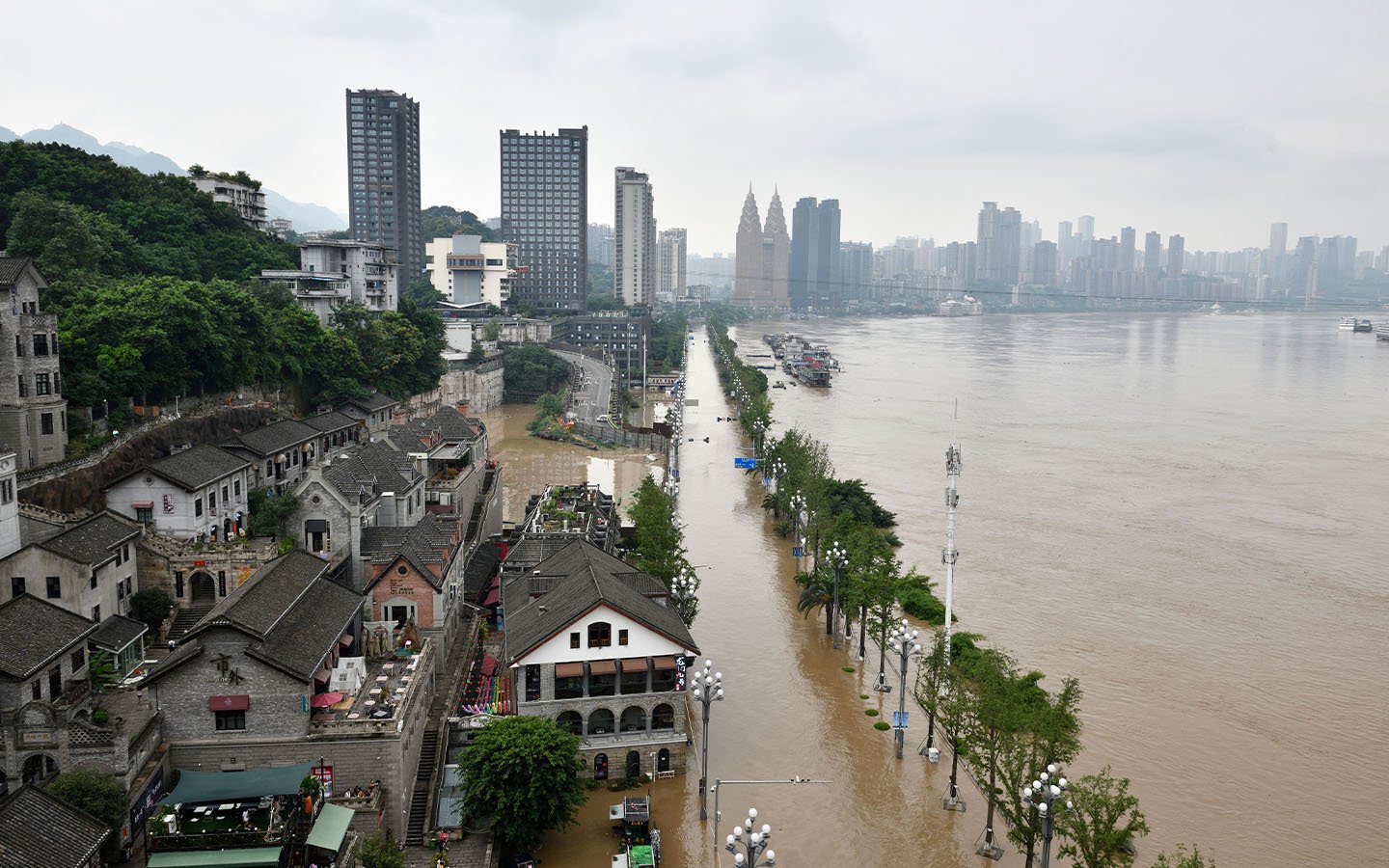 China braces for more flooding as the Yangtze River breaks its banks