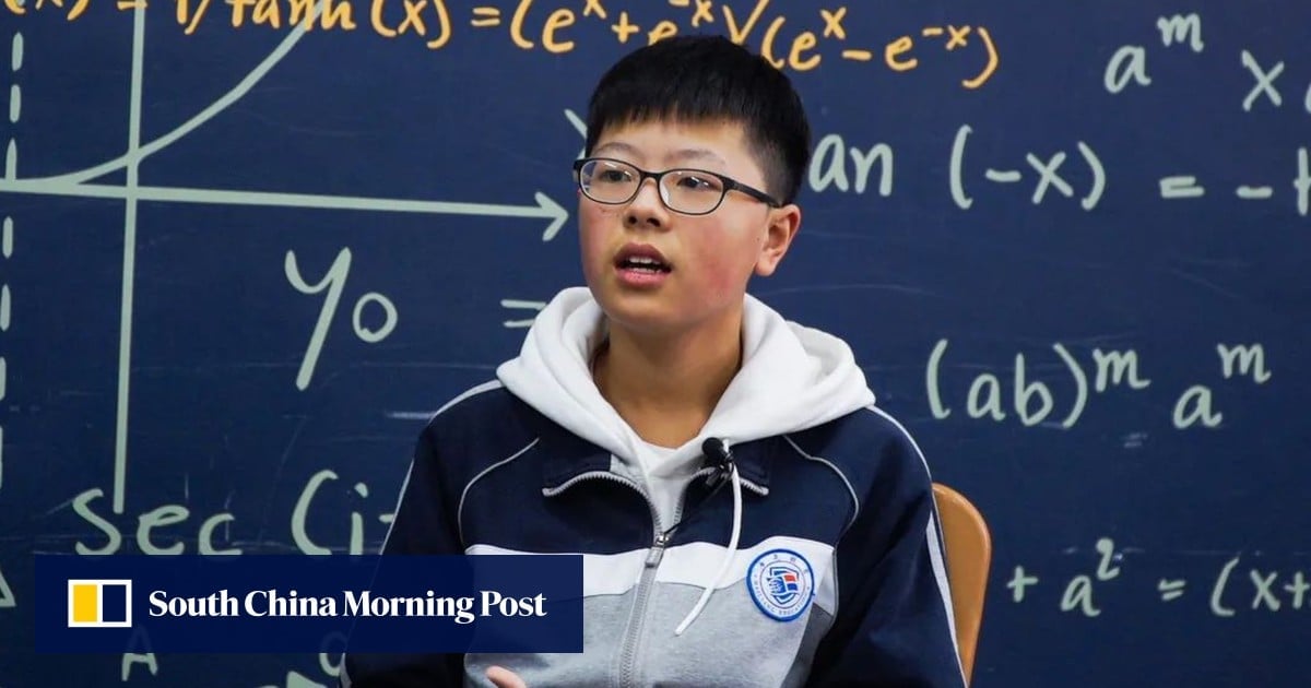China loses maths Olympiad to US but genius student Shi Haojia remains on top of the game