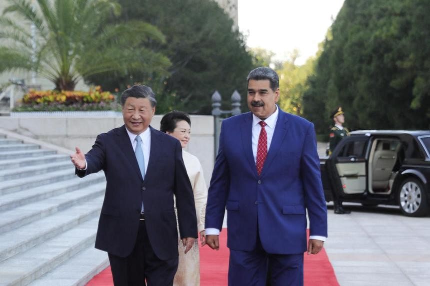 China's Xi congratulates Venezuela's Maduro on reelection