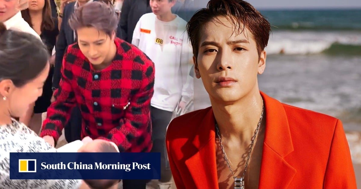 China singing star Jackson Wang lauded for protecting baby at chaotic Malaysia event