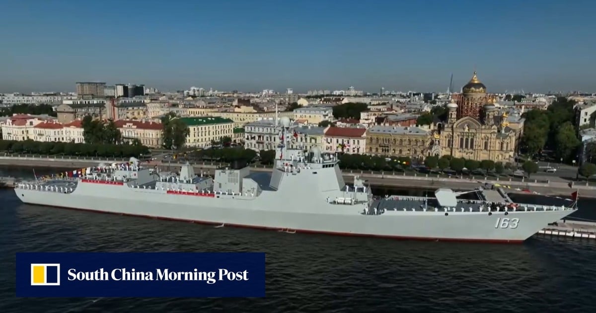 Chinese warship joins Russian navy for Gulf of Finland exercises