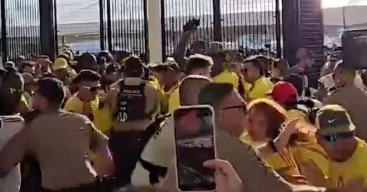 Copa America final marred by ugly scenes as ticketless fans allegedly storm gates in Miami