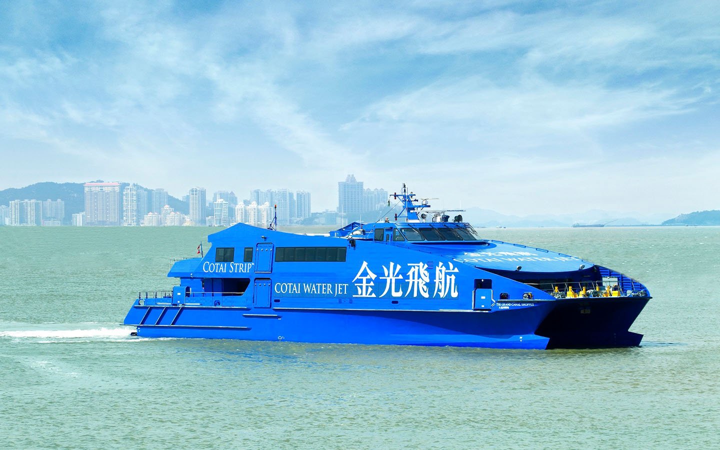 Cotai Water Jet is introducing two sightseeing cruises in local waters