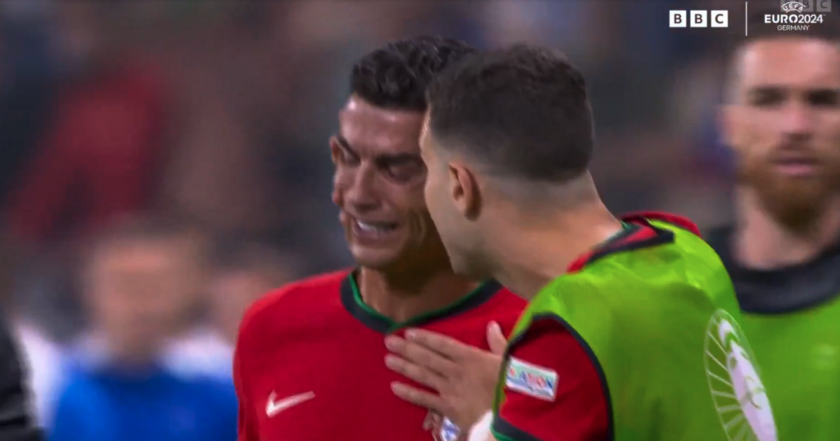 Cristiano Ronaldo in floods of tears after Portugal pen miss as Slovenia fans 'mock' star
