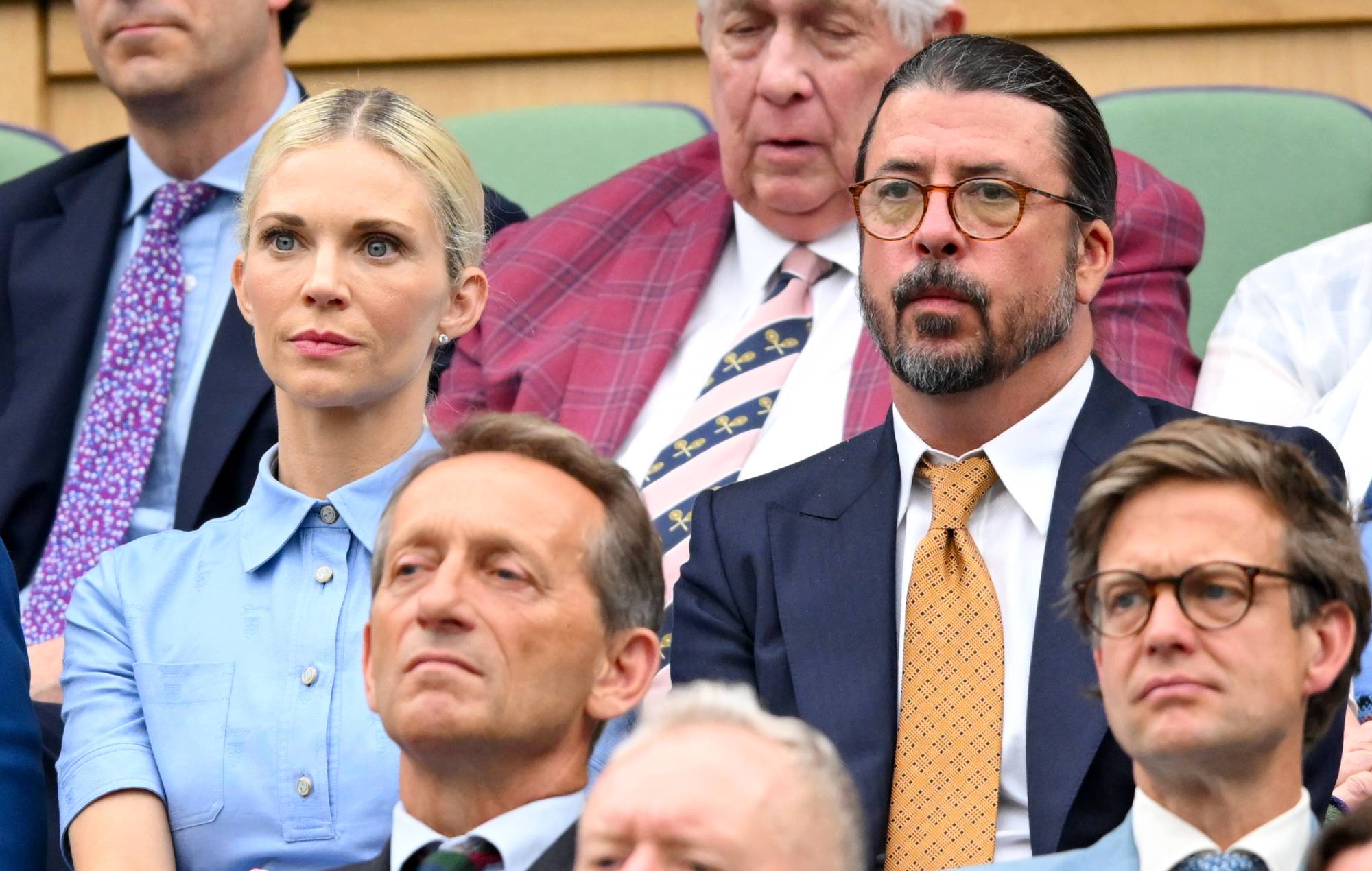 Dave Grohl attends Wimbledon and gives his tournament predictions