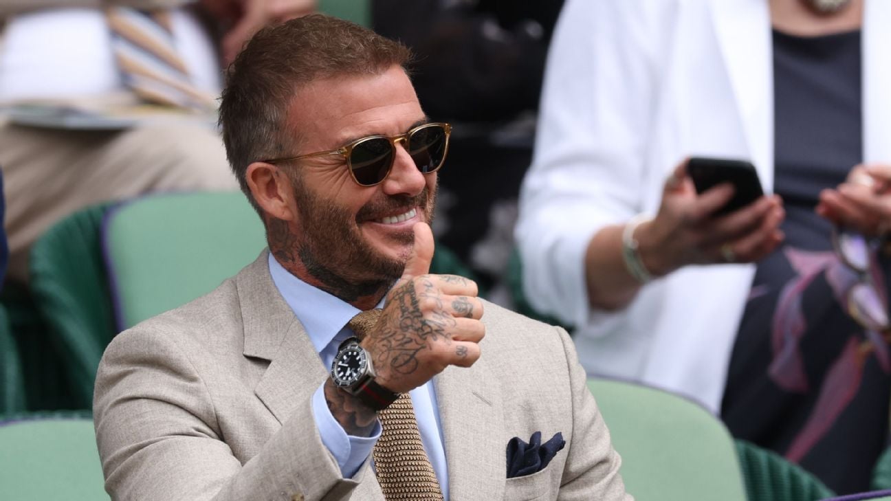 David Beckham, Dave Grohl and more celebrities in attendance at Wimbledon 2024