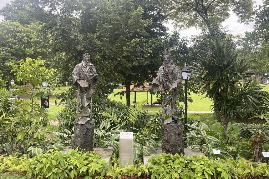 Desmond Lee on Fort Canning statues: Singapore built on colonial legacies to become what it is today 