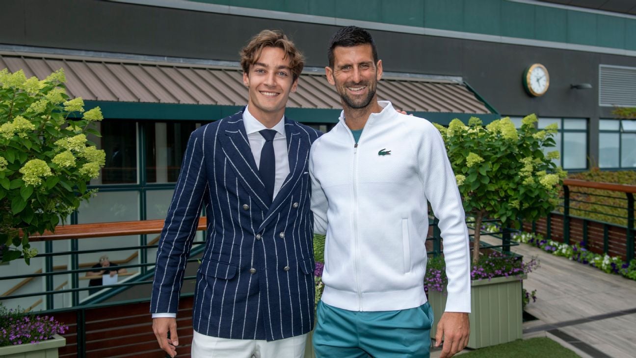 Djokovic helps Mercedes' Russell longevity bid