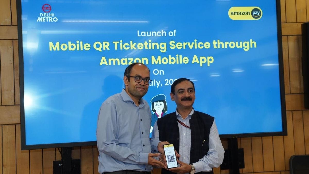 DMRC Launches Digital QR Code-Based Ticketing Service Via Amazon Pay