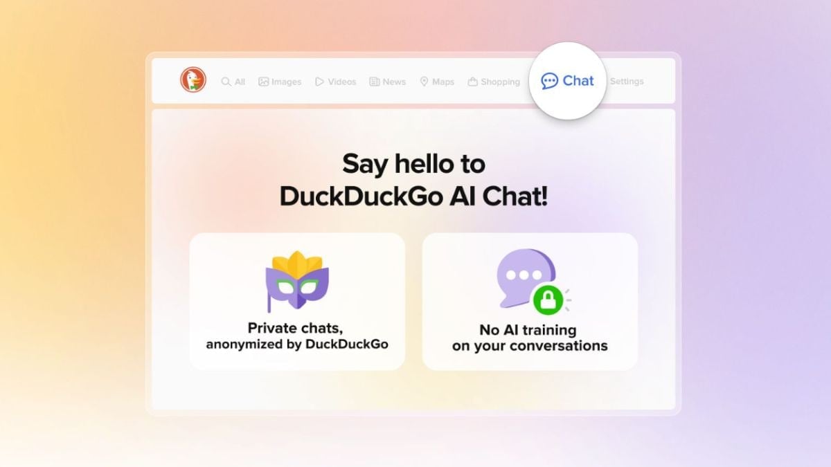 DuckDuckGo AI Chat With Support for GPT-3.5 Turbo, 3 Other AI Models Rolled Out to All Users