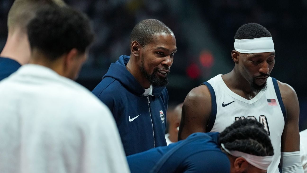 Durant practices, questionable for South Sudan