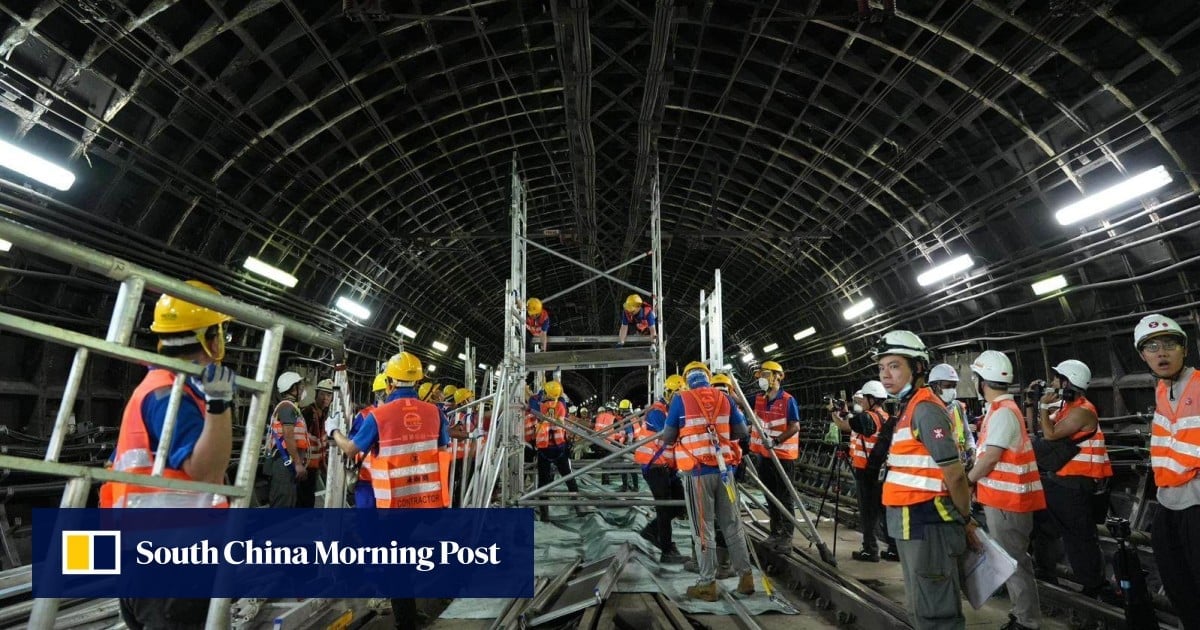 Early birds head to Hong Kong rail stations to avoid delays amid upgrade works at 4 stops