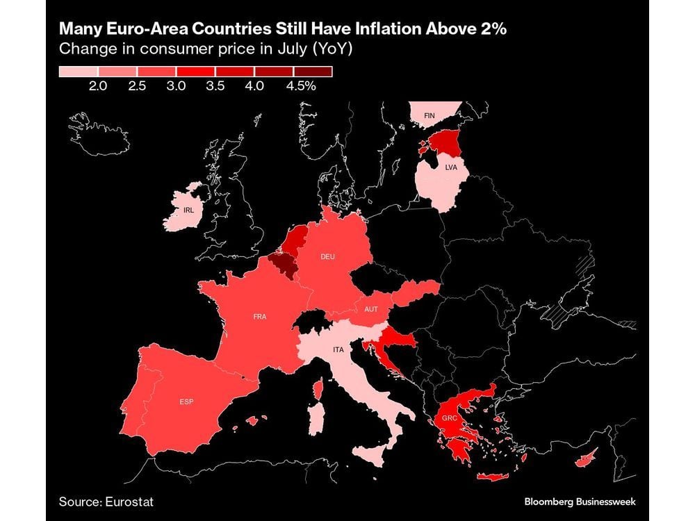 Euro-Zone Inflation Sees Surprise Uptick in Headache for ECB