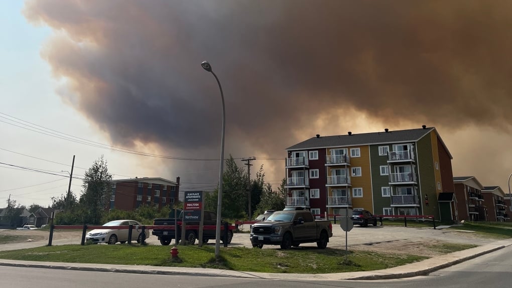 Firefighter hopes rain will be sufficient to dampen western Labrador wildfire