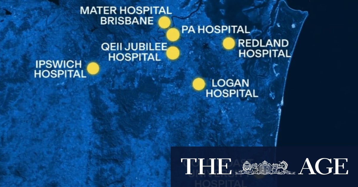 Five Queensland hospitals issue code alerts due to surge in patients