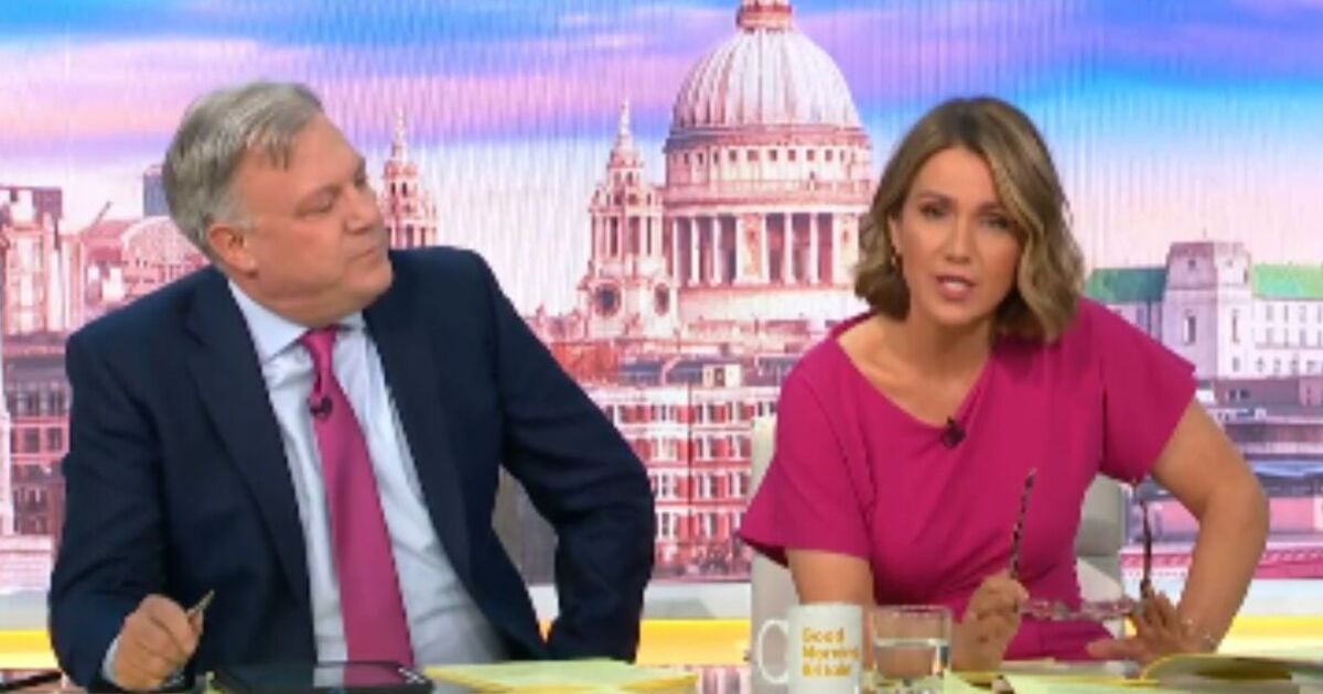 GMB's Susanna Reid issues strict warning to Labour MP as Ed Balls makes two-word putdown