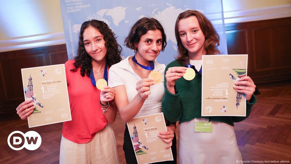 Going for gold in the world's largest German-language competition