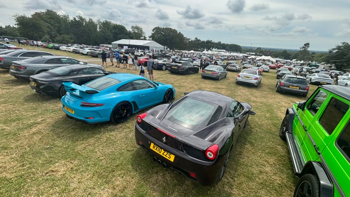 Goodwood Festival of Speed Parking Lot 2024: Pics of what is basically a car show itself