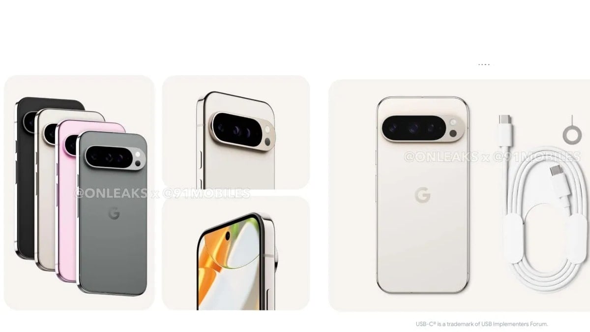 Google Pixel 9, Pixel 9 Pro, Pixel 9 Pro XL, Pixel 9 Pro Fold Design, Specifications Leaked Ahead of Launch