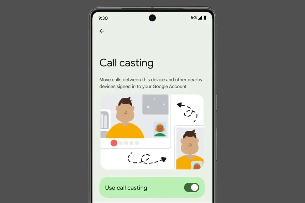 Google Rolls Out Call Casting and Internet Sharing on Android as the First Cross-Device Services