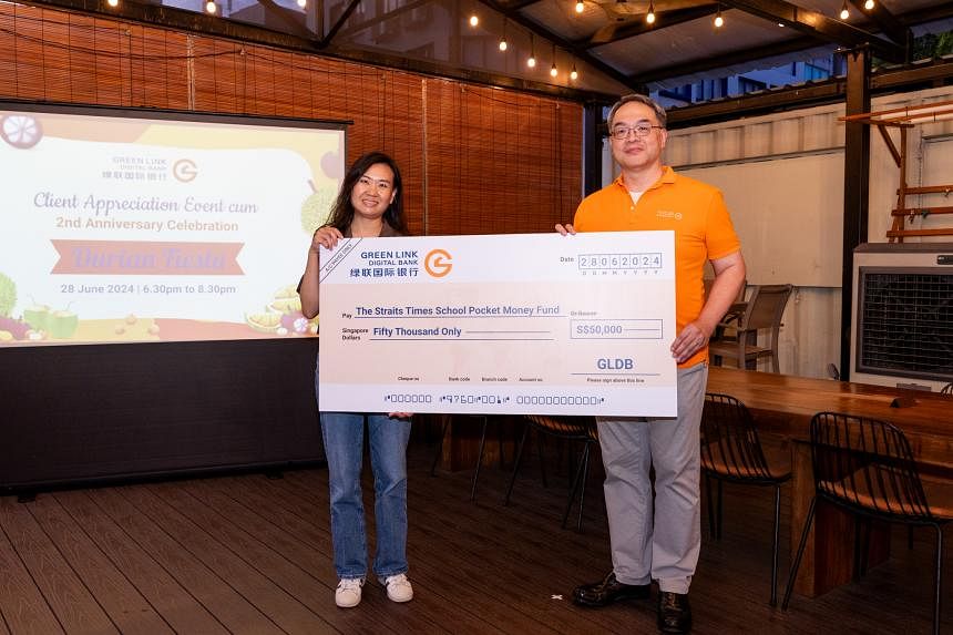 Green Link Digital Bank donates $50,000 to ST School Pocket Money Fund