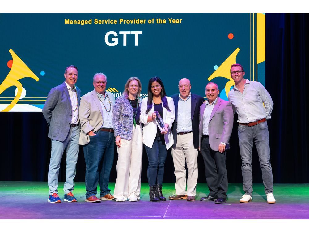 GTT Honored by Cradlepoint, part of Ericsson, as Managed Service Provider Partner of the Year