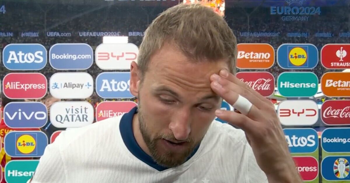 Harry Kane shares who is to blame after England lose Euro 2024 final to Spain