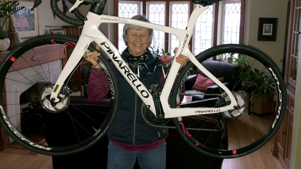 'Heartbreaking': Bike used for cancer fundraising stolen from Toronto woman's basement 