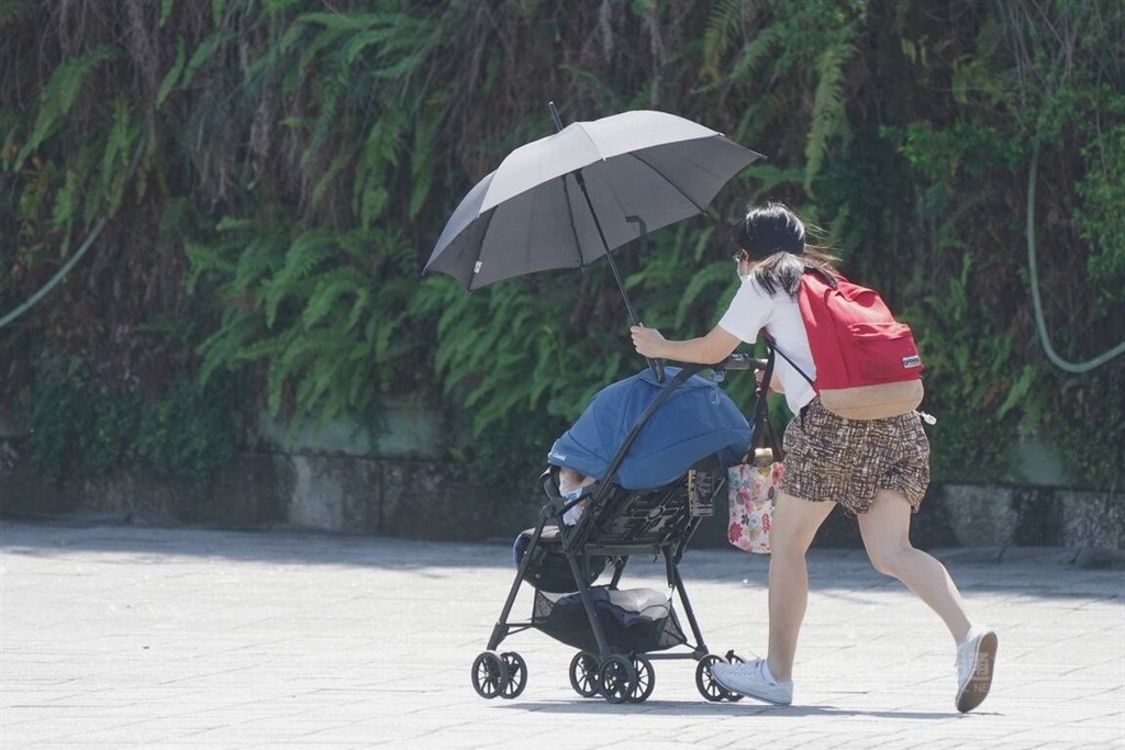 Heat alert issued Monday for most of Taiwan