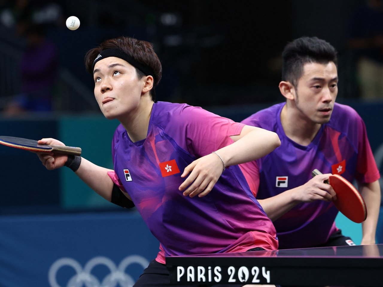 HK's Doo, Wong advance in table tennis mixed doubles