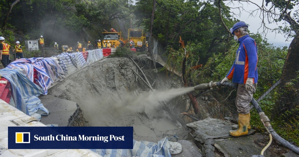 Hong Kong authorities say 80 slopes on remote road to Shek O must be checked, fixed