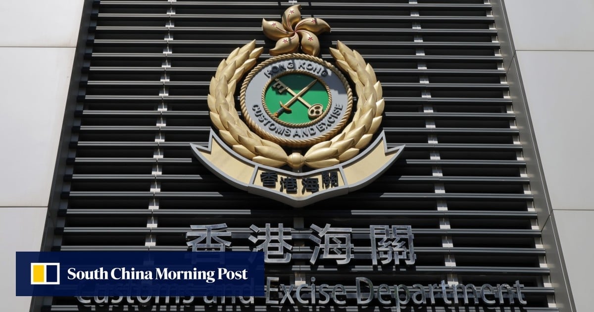 Hong Kong custom officers arrest 2 men over separate narcotics smuggling cases