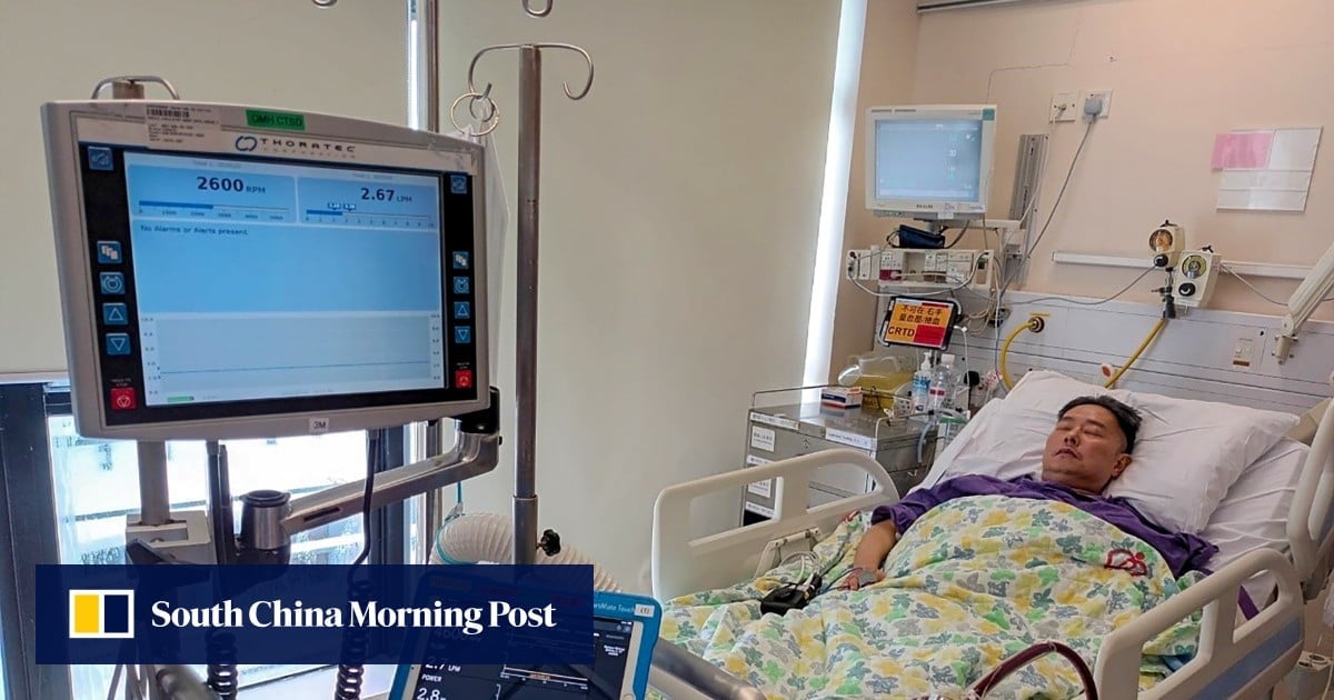 Hong Kong plea for more organ donations as man with heart failure waits for gift of life