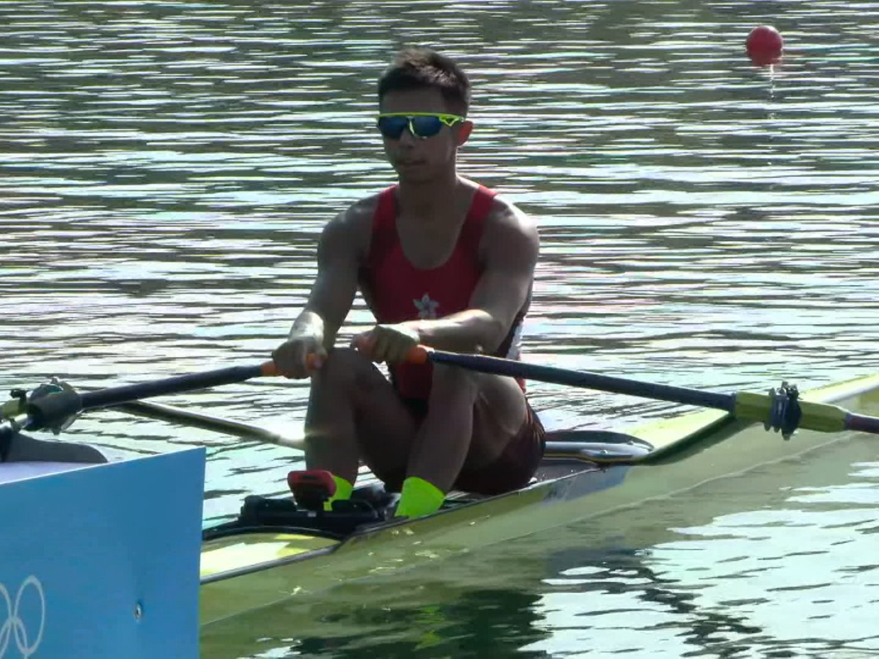 Hong Kong rower Chiu out of medal contention