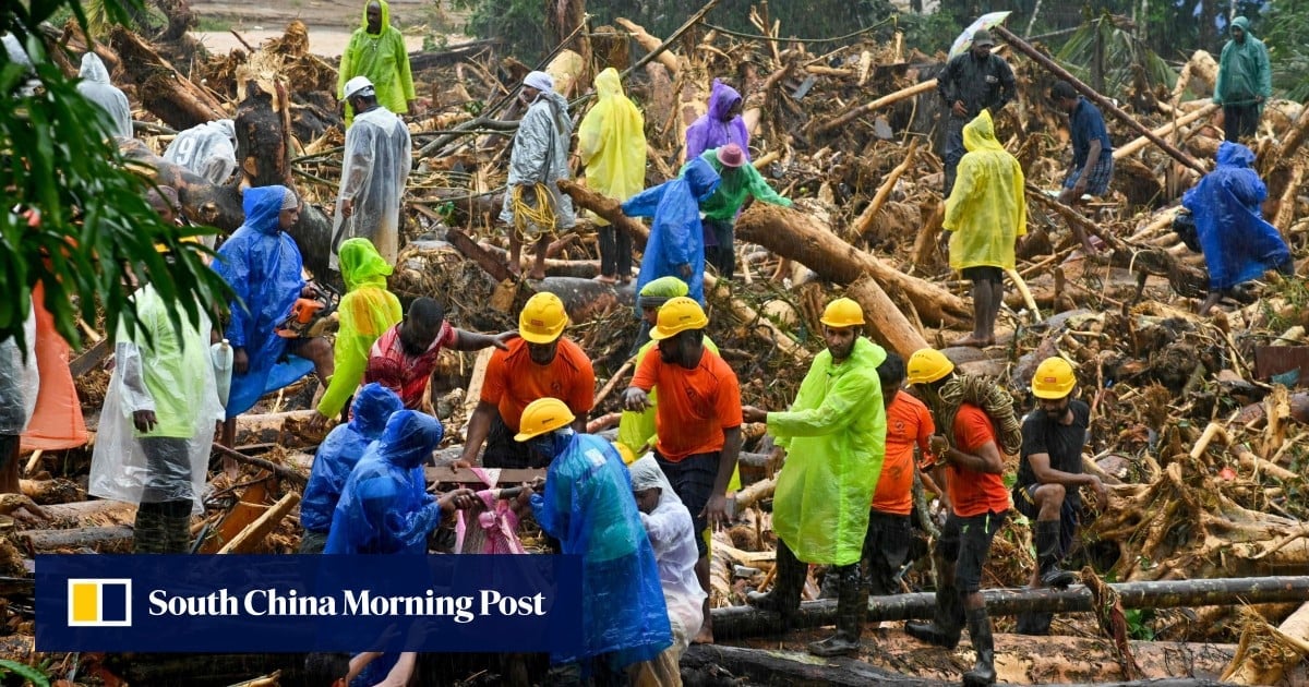 India landslides death toll passes 150 as rescuers search through mud, debris for many missing