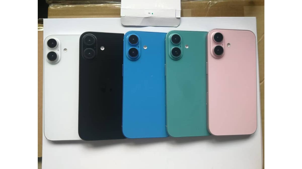 iPhone 16 Dummy Units Leak Showing Five Colour Options, Redesigned Camera Bump