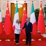 Italy and China sign a three-year action plan as Italian leader Meloni tries to reset relations