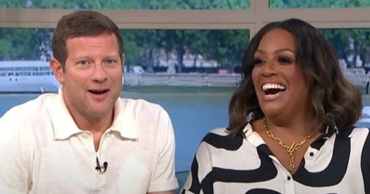 ITV This Morning's Dermot O'Leary left red-faced after Alison Hammond makes X-rated remark