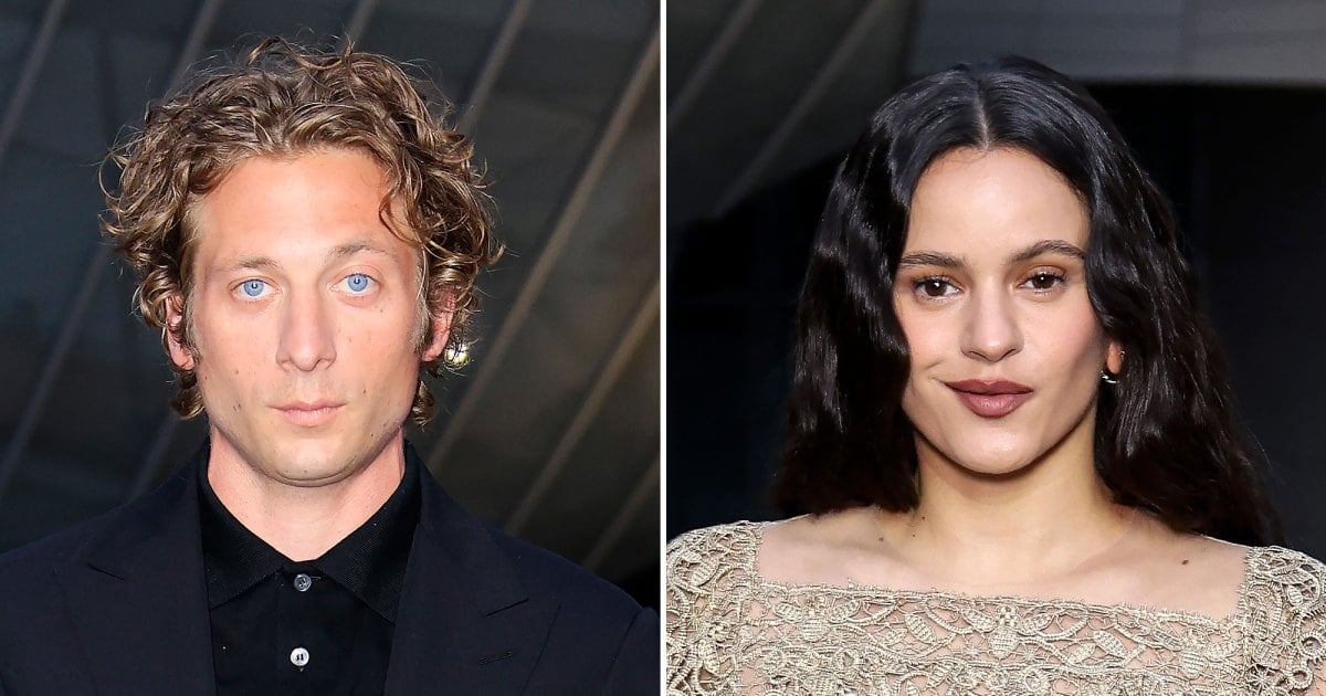 Jeremy Allen White and Rosalia Walk Pre-Olympics Red Carpet Separately