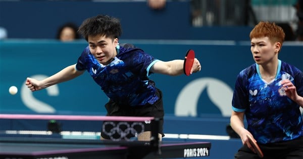 July 30 recap: Taiwan's Lin advances in table tennis at Olympics