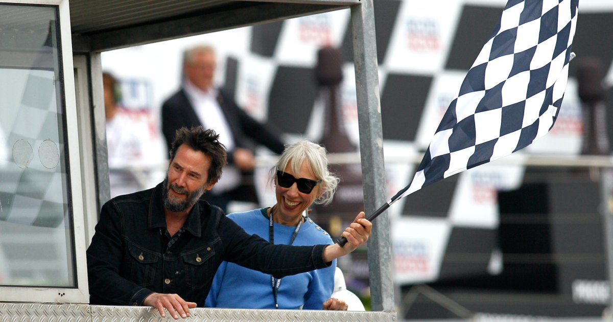 Keanu Reeves and Alexandra Grant Make Rare Public Appearance at MotoGP