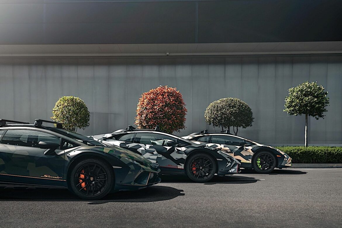 Lamborghini Introduces Limited-Edition Camouflage Liveries for the Sterrato