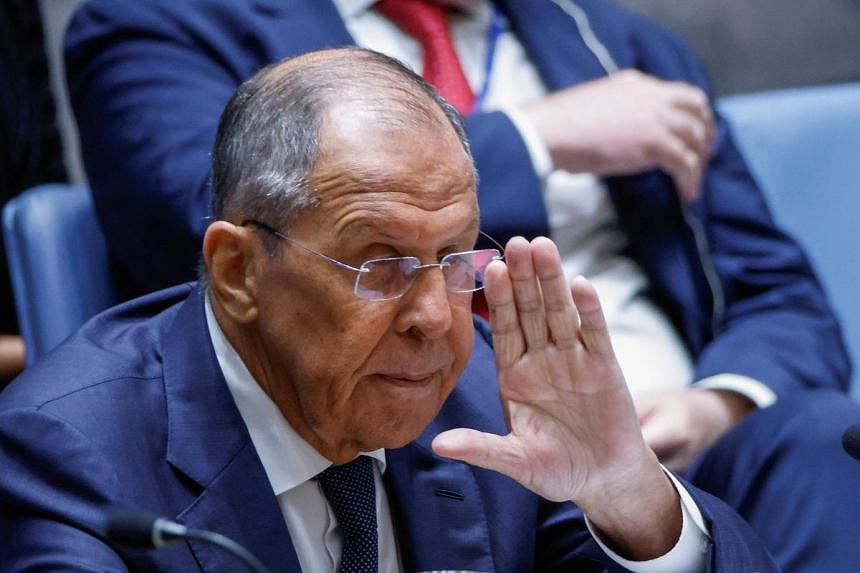Lavrov says US threatens multilateralism, US rejects remarks as 'whining'