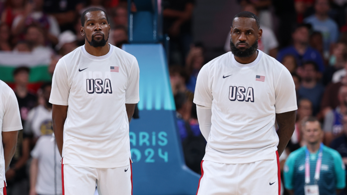  LeBron James, Kevin Durant show why they're not ready to pass Team USA's torch at 2024 Paris Olympics 