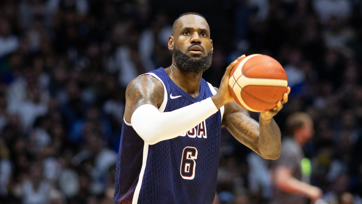  LeBron James leads Team USA to win with crunch-time heroics vs. Germany, undefeated streak in exhibition games 