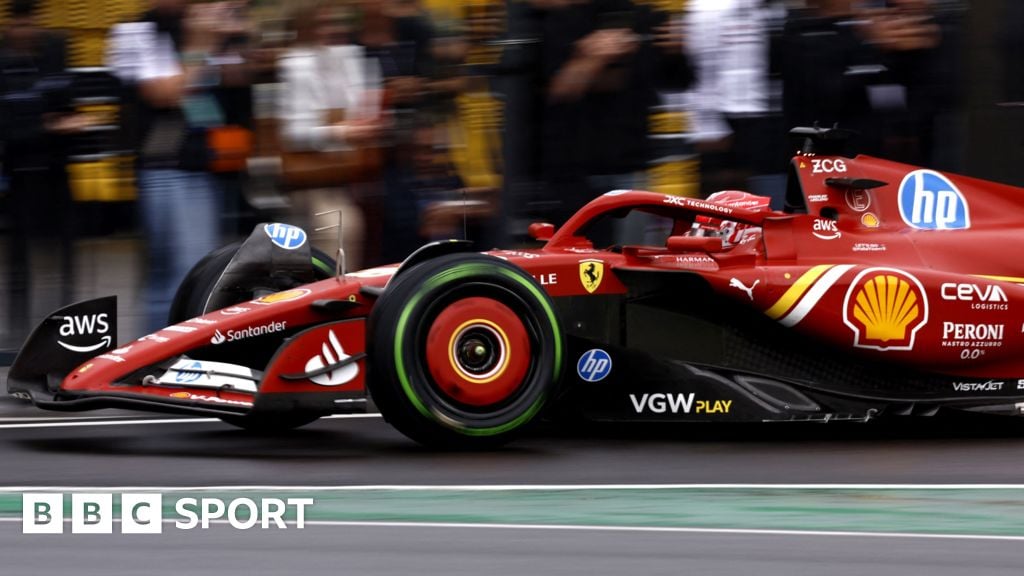 Leclerc on Belgian GP pole as Verstappen takes grid penalty