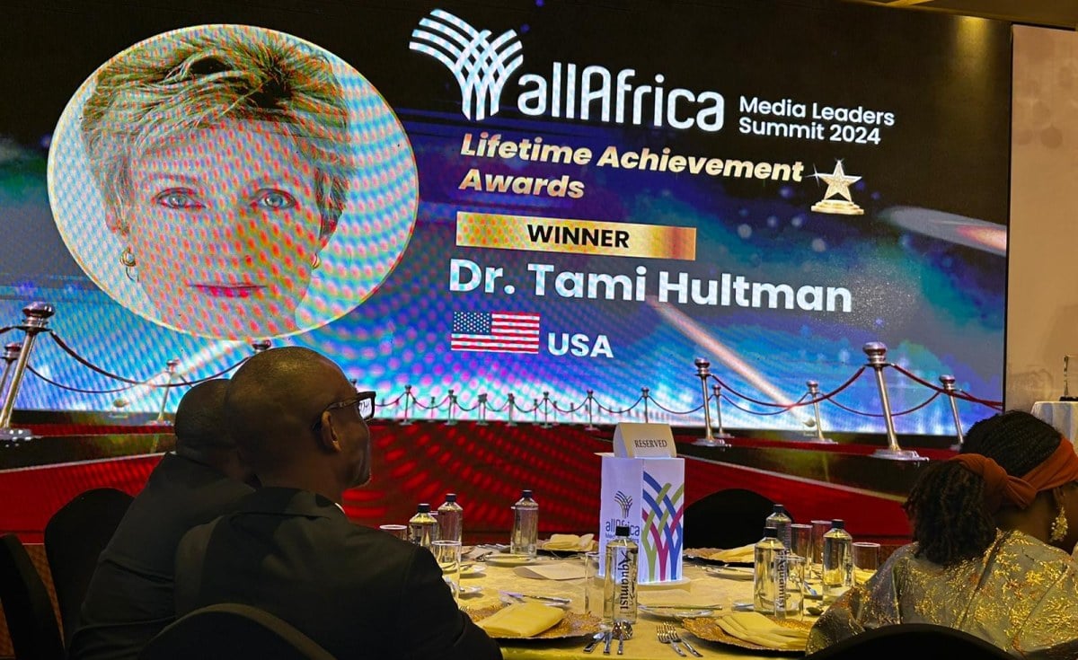 Lifetime Achievement Awards for Trailblazing Couple in African Journalism - Tami Hultman and Reed Kramer